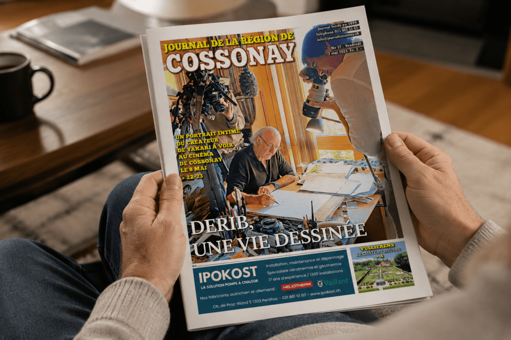 Parution d'IPOKOST dans le journal de Cossonay