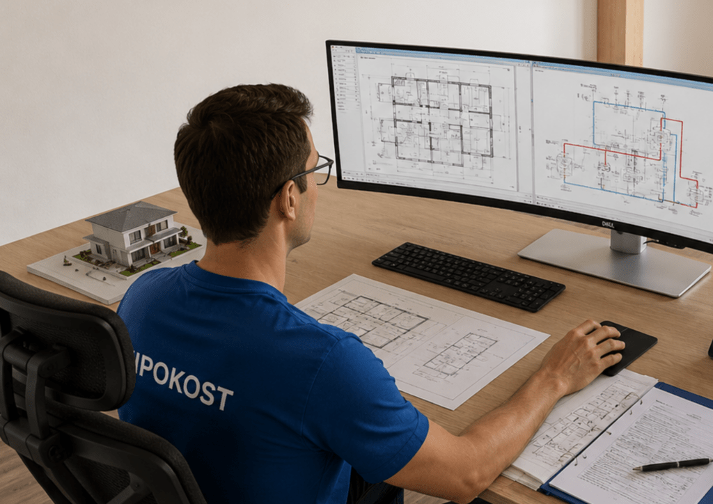 IPOKOST réalise des études thermiques personnalisées pour chaque projet de pompe à chaleur.