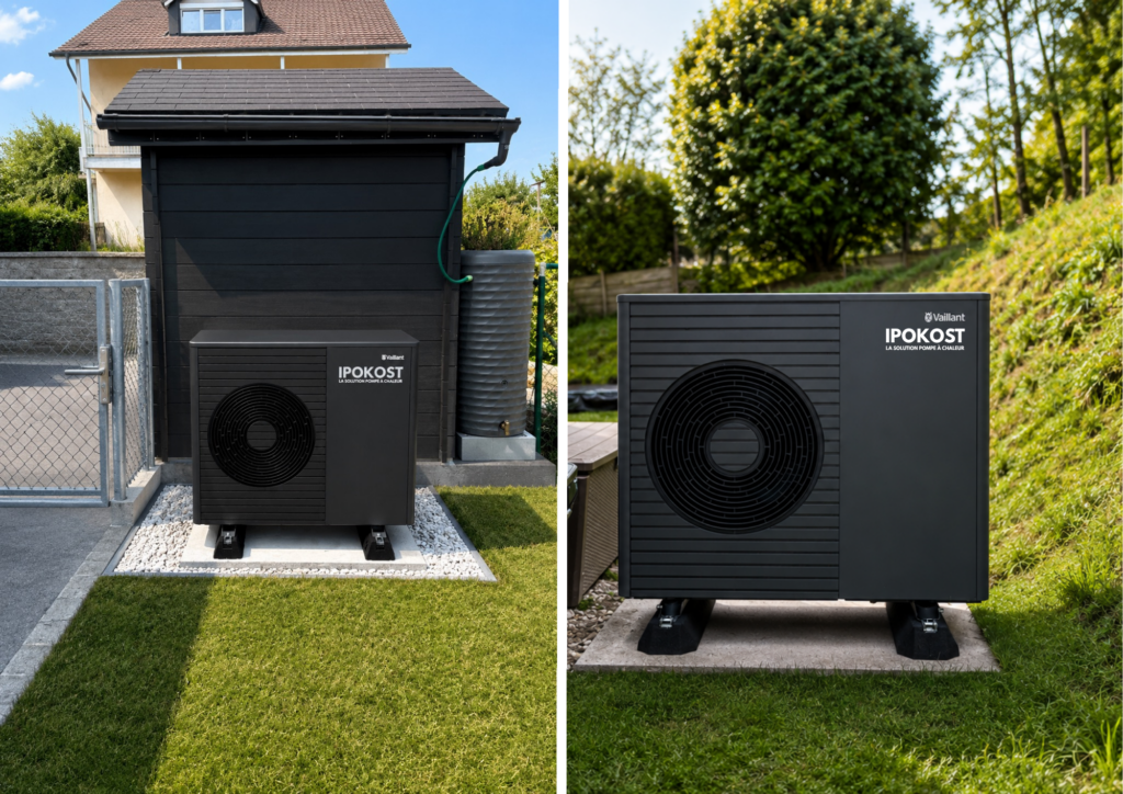 Deux installations IPOKOST différentes.